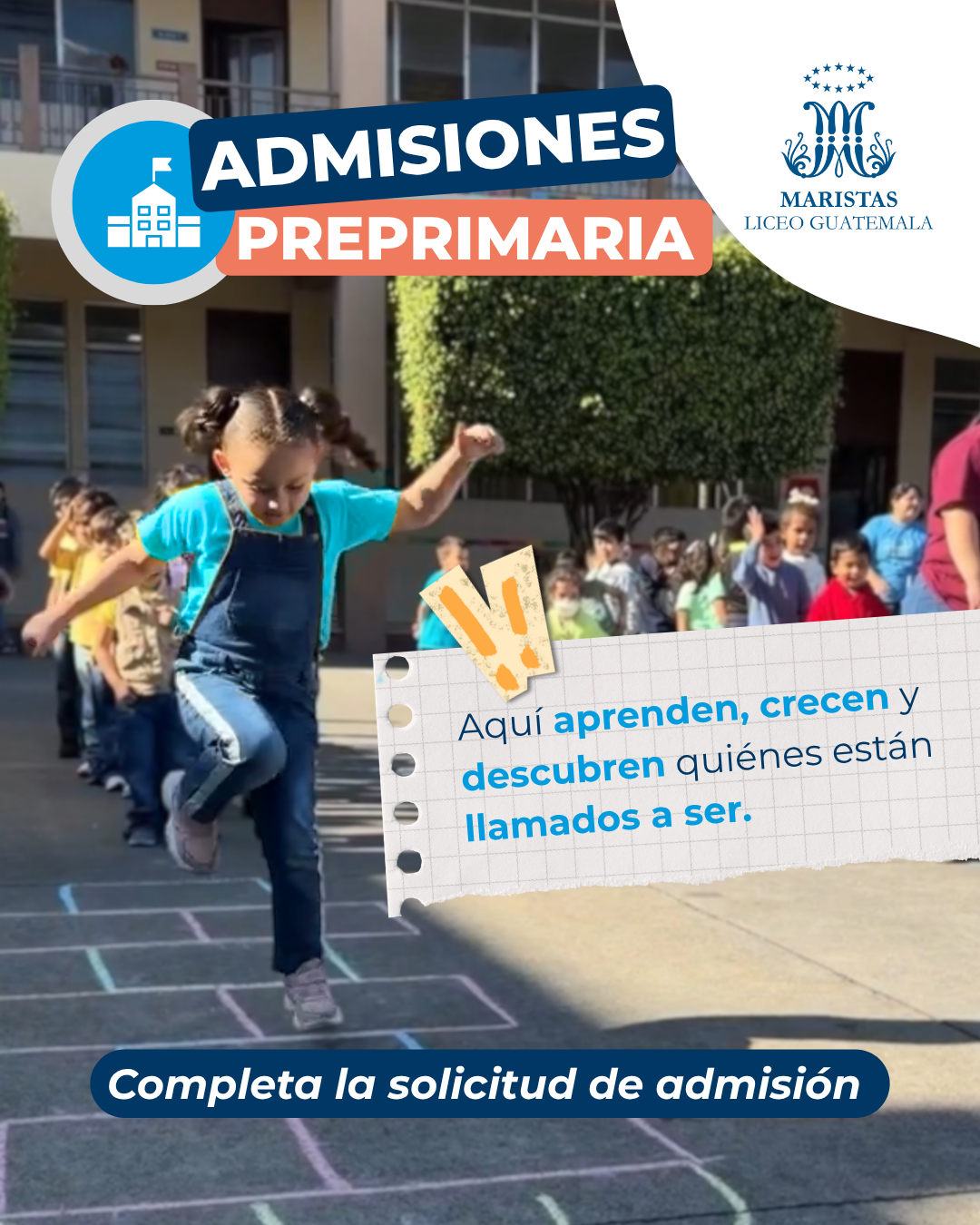 Admisiones Preprimaria Liceo Guatemala prekinder